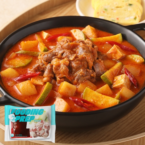 [리뉴얼기념10%][푸딩프렙] 더 맛있어진 우삼겹 고추장찌개 320g_스펙변경!