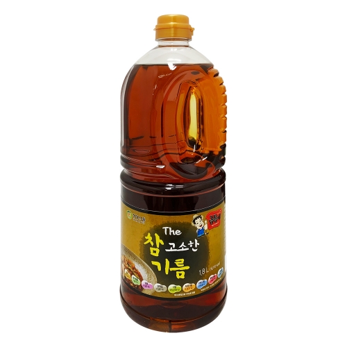 [청정식품] 더 참 고소한기름 1.8L (참깨향미유 28.6%)