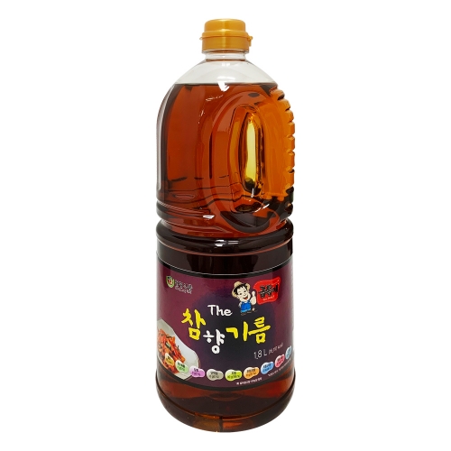 [청정식품] 더 참 향기름 1.8L (참깨향미유 33.3%)