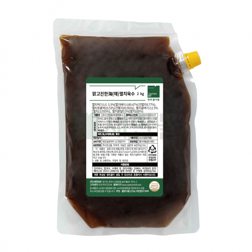 [새한BiF] 맑고진한해멸치육수 2kg