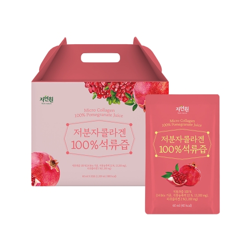 [웰팜] 저분자콜라겐 100% 석류즙 60ml(20입)