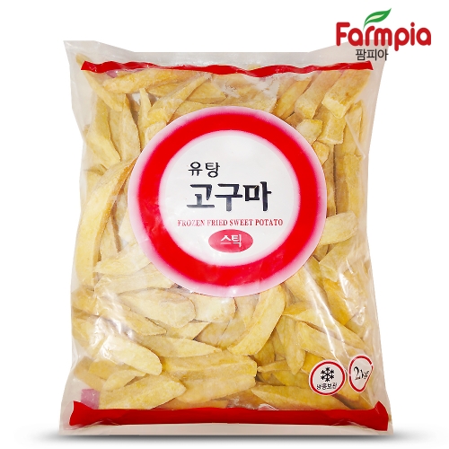 팜피아 냉동 유탕 고구마 스틱 2kg