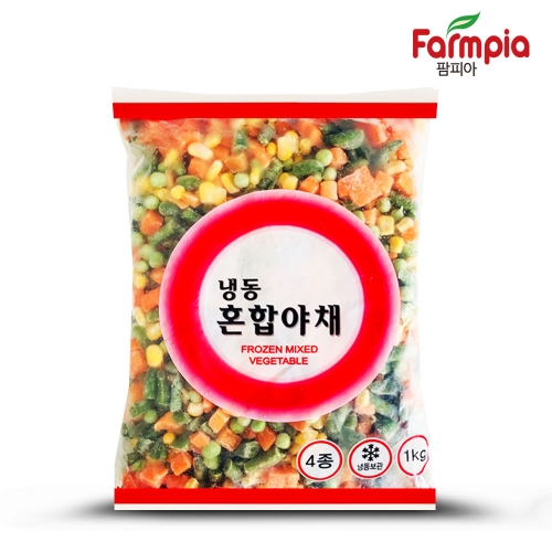 팜피아 4종 혼합야채 4종 1kg