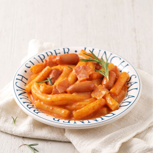 쉐프스토리 로제떡볶이250g (우양냉동)_분모자,소시지,밀떡구성!