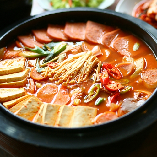 [20%세일][명장] 송탄부대찌개 700g 2팩 + 라면사리