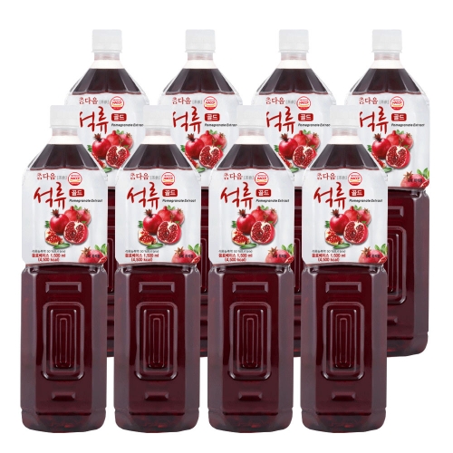 [딜리프]참다음 석류골드 원액_음료베이스1500ml X 8