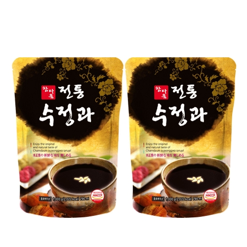 [딜리프] 참다음 전통수정과 농축액 5배희석용_음료베이스790ml X 2