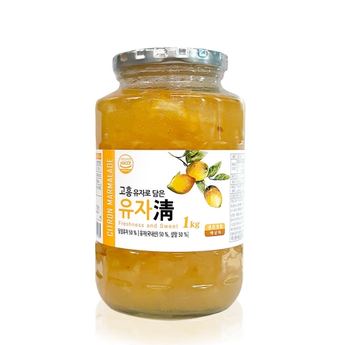 [딜리프] 전남 고흥 유자로 담은 유자청 1kg