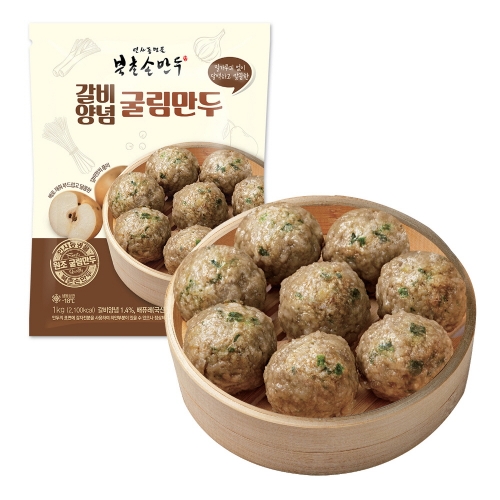 [북촌손만두] 굴림만두 갈비 1kg