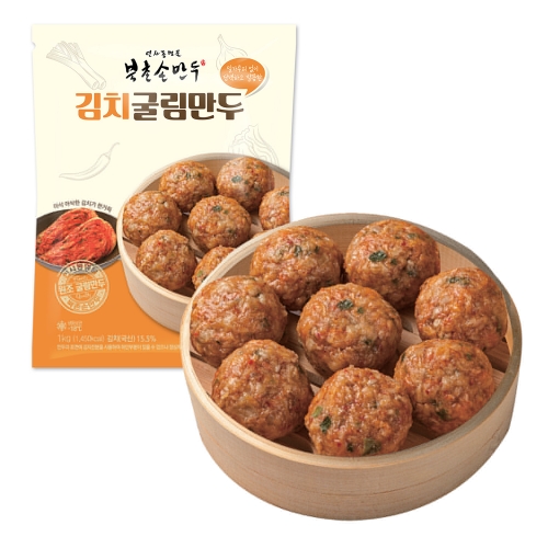 [북촌손만두] 굴림만두 김치 1kg