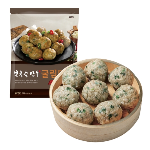 [북촌손만두] 굴림만두 청양 500g
