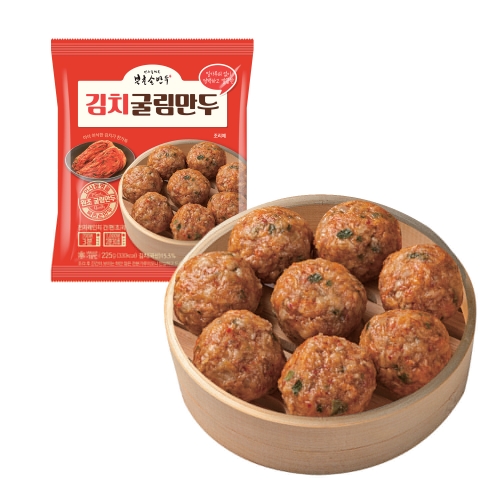 [북촌손만두] 굴림만두 김치 225g