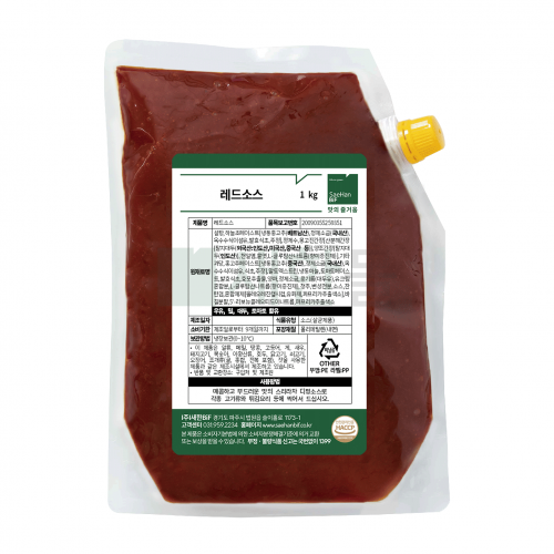 [새한BiF] 레드소스(매콤스리라차소스) 1kg