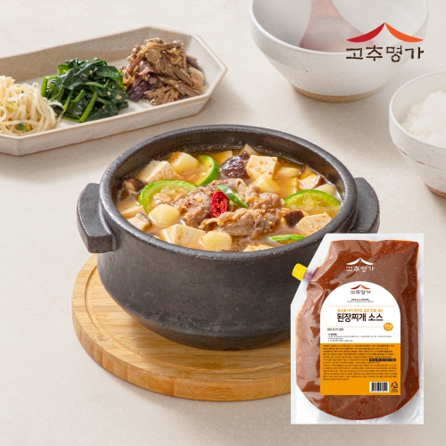 [고추명가] 된장찌개 소스 2kg