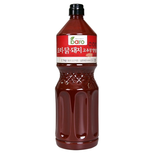 [바로소스] 오리&middot;닭&middot;돼지 고추장양념장 2.1kg
