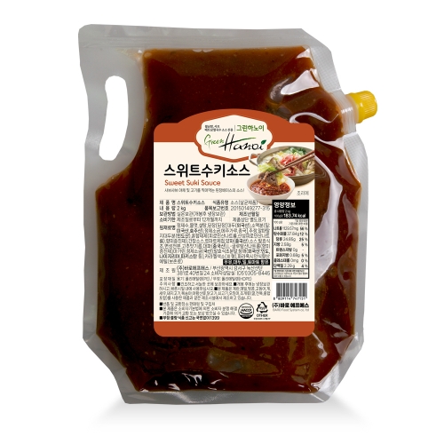 [바로소스] 스위트수키소스 2kg