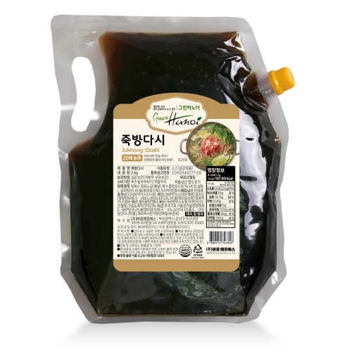 [바로소스] 죽방다시 2kg