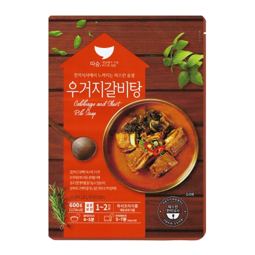 [선미식품] 우거지갈비탕 600g 1개입