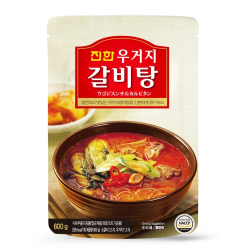 [진한식품] 우거지갈비탕 600g 1개입