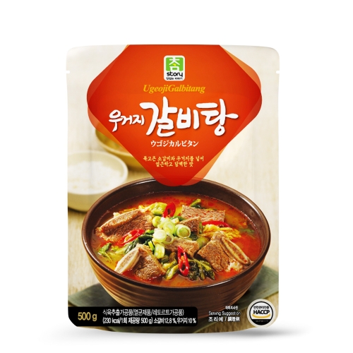 [참스토리] 우거지갈비탕 500g 1개입