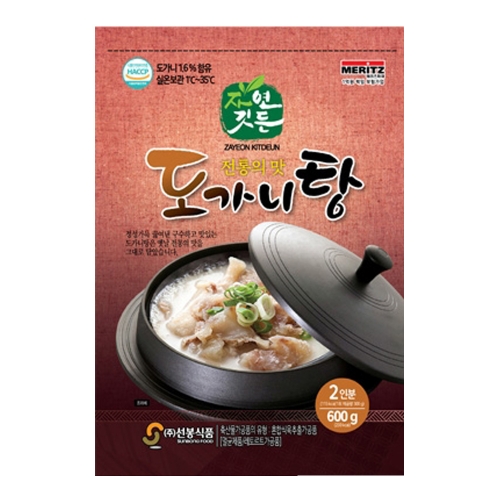 [선봉식품] 도가니탕 600g 25개입