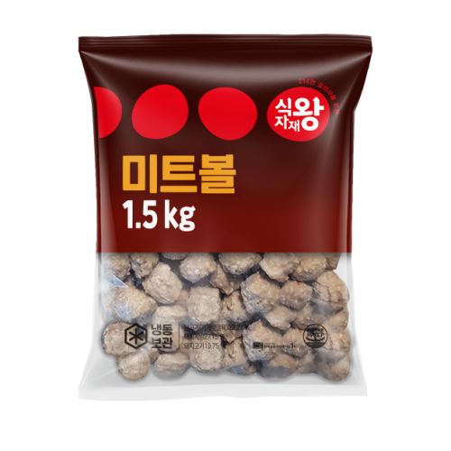 [식자재왕] 미트볼 1.5kg