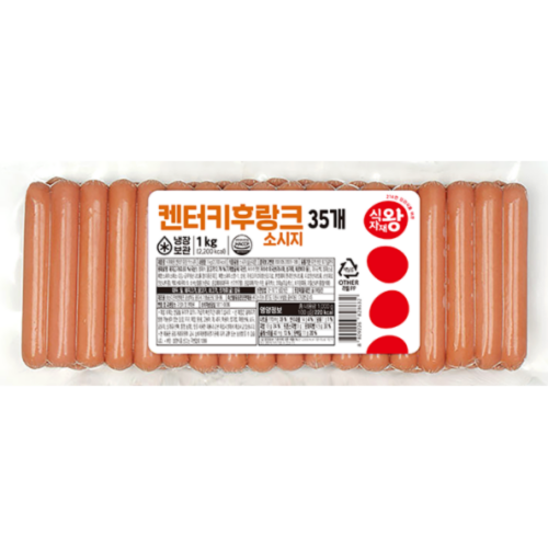 [식자재왕]켄터키후랑크소시지 1kg