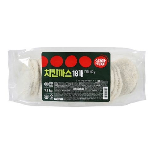 [식자재왕] 치킨까스 1.8kg