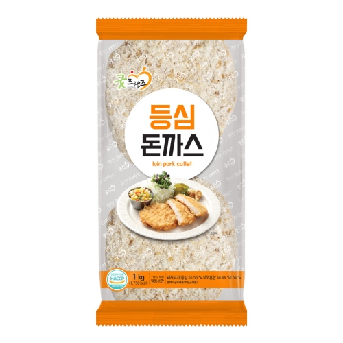 [굿프랜즈] 등심돈까스 1000g