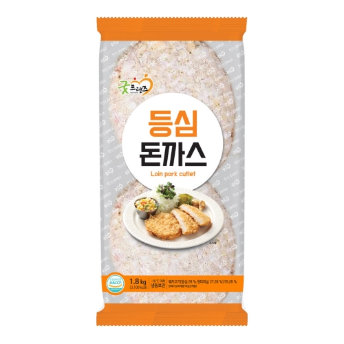 [굿프랜즈] 등심돈까스 1800g