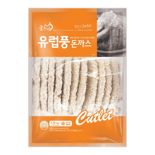 [굿프랜즈] 유럽풍돈까스 1350g