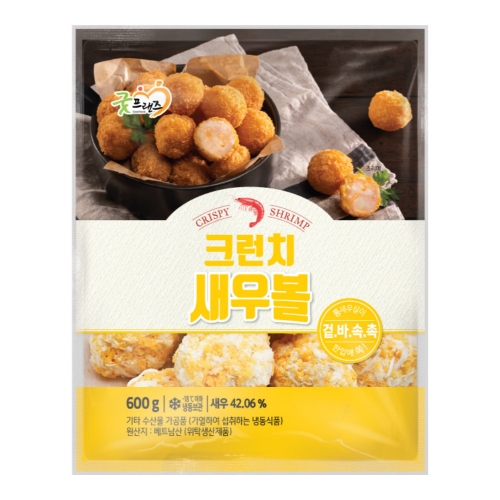 [굿프랜즈] 크런치새우볼 600g