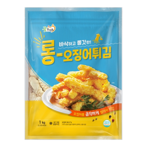 [굿프랜즈] 롱오징어튀김 1000g
