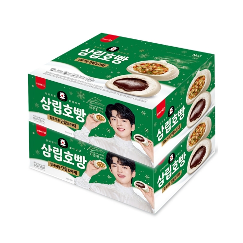 삼립 발효미종 상온호빵 단팥야채 12입 2박스