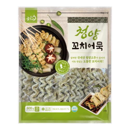 [20%할인] 굿프랜즈 청양사각꼬치어묵 600g