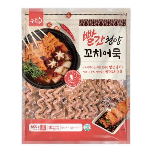 굿프랜즈 빨간청양꼬치어묵 600g