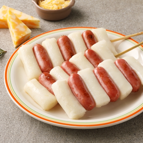[10%할인] 치즈소떡소떡(치즈떡꼬치) 1.3kg(130g x 10ea)_단종예정