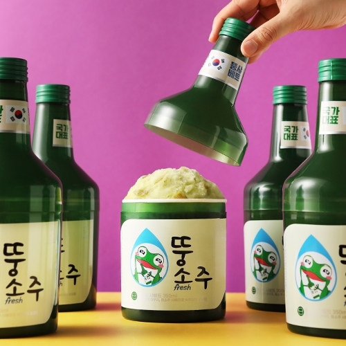 뉴 뚱소주 컵샤베트용 케이스(240ml전용/샤베트 미포함)