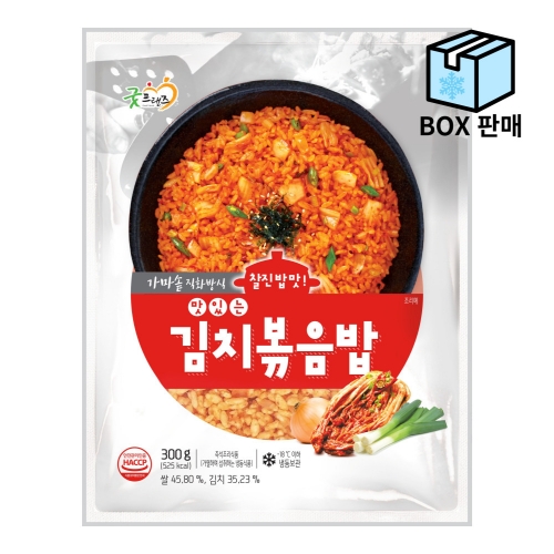 [box판매] 굿프랜즈 맛있는김치볶음밥 300g_30봉