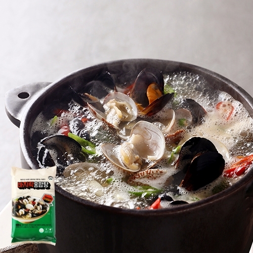 [맛보기샘플x매장사업자전용] 바지락 홍합탕 900g