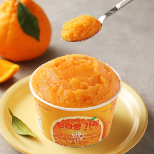 [10%할인] 한라봉 컵샤베트 240ml_패키지변경