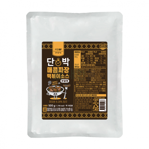 [새한BiF] 단박짜장떡볶이소스(분말형) 500g