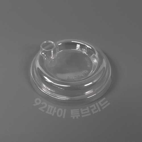 92파이 아이스컵 뚜껑 PET 튜브리드 1박스 1000개