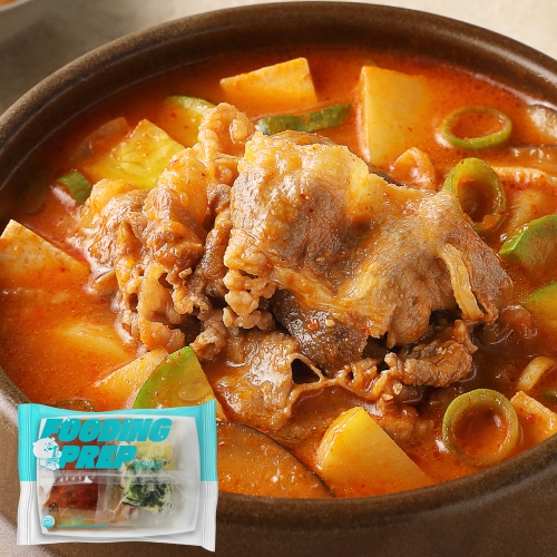 푸딩프렙 고깃집 우삼겹 된장찌개 380g_된장술밥용 추천!