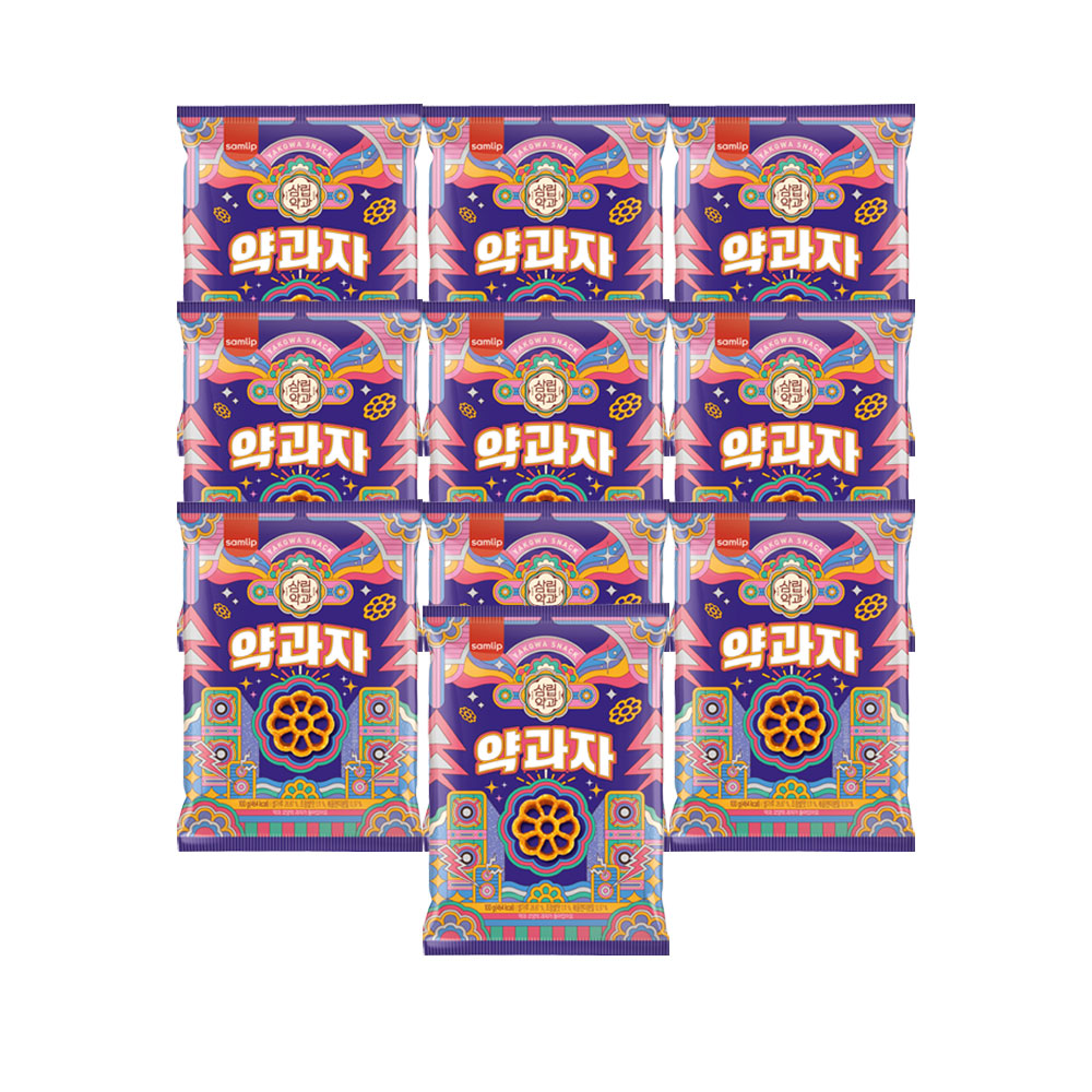 삼립약과 달콤고소한 크리스피 약과자 100g 10봉