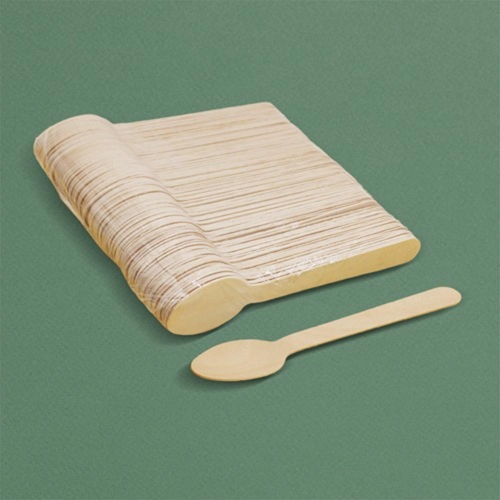 [대성산업] (벌크)나무 스푼(160mm)-일반형/5000ea