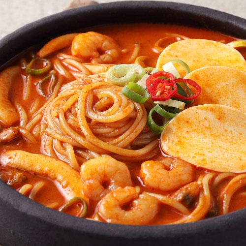 [맛보기샘플x매장사업자전용] 푸딩프렙 해물쫄면순두부용 키트 450g