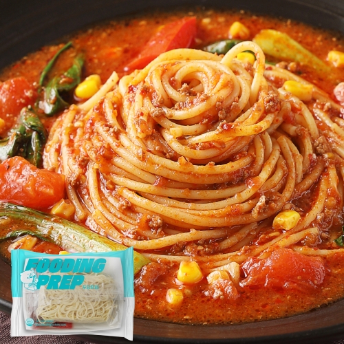푸딩프렙 토마토해장파스타 330g_얼큰하게 속 풀리는 안주형 스파게티
