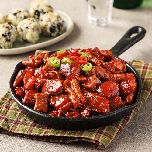 [5%할인] 불족발엔 불곱창 300g_맛있게 매콤한 야식안주