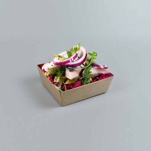 [대성산업] 일회용 다용도 종이 트레이 이중 크라프트 DRP-36(KP) 1박스